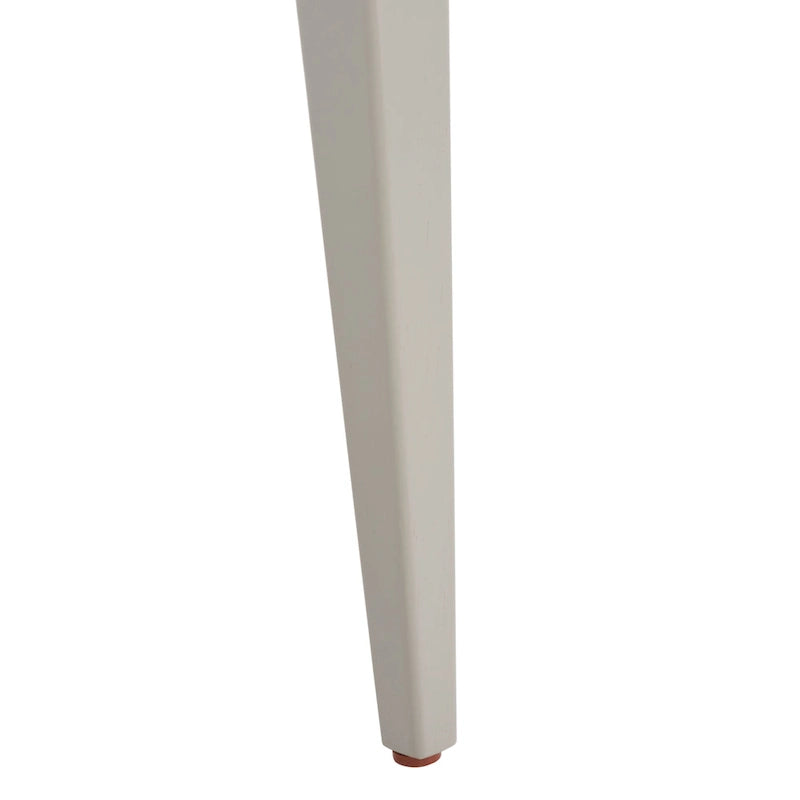 Chaise de salle à manger à dossier en cannage – 46 cm L x 58 cm P x 89 cm H