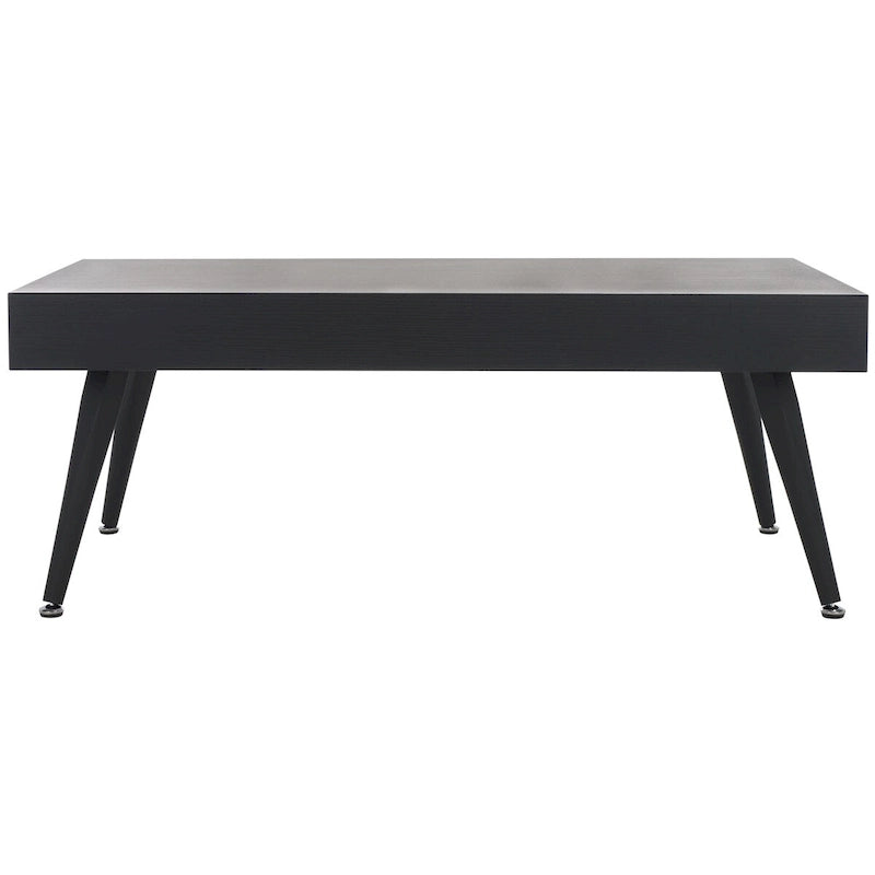 Table basse rectangulaire avec pieds en métal - 43L x 24P x 17H