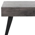 Table basse rectangulaire avec pieds en métal - 43L x 24P x 17H