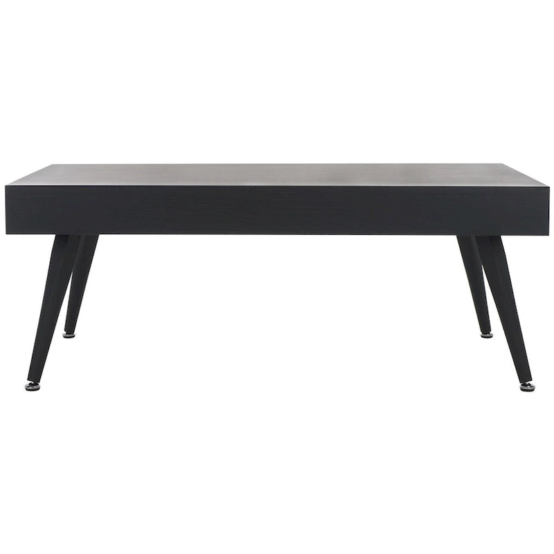 Table basse rectangulaire avec pieds en métal - 43L x 24P x 17H