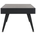 Table basse rectangulaire avec pieds en métal - 43L x 24P x 17H