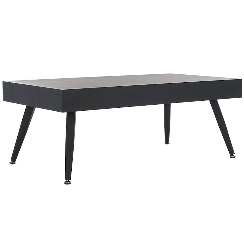 Table basse rectangulaire avec pieds en métal - 43L x 24P x 17H
