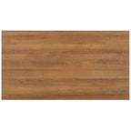 Table basse rectangulaire avec pieds en métal - 43L x 24P x 17H