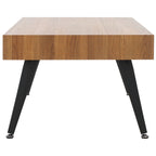Table basse rectangulaire avec pieds en métal - 43L x 24P x 17H