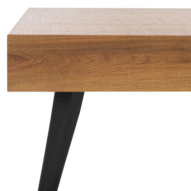 Table basse rectangulaire avec pieds en métal - 43L x 24P x 17H