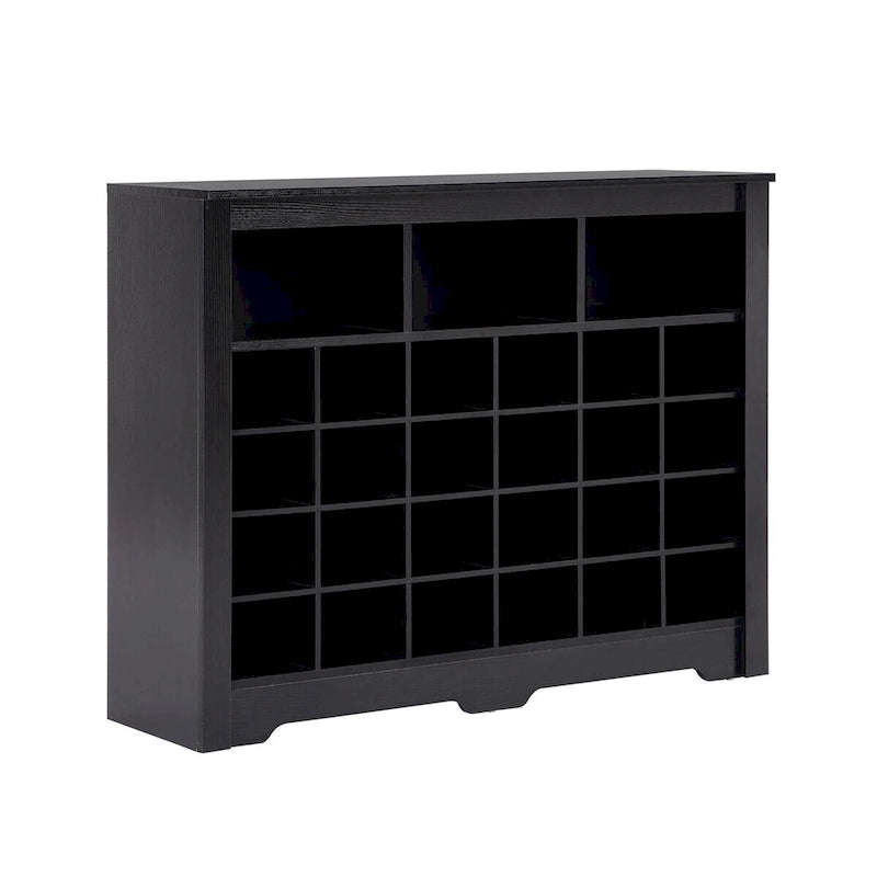 Meuble de rangement pour chaussures à 24 casiers
