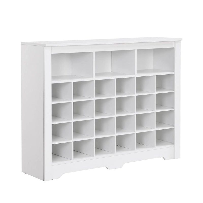 Meuble de rangement pour chaussures à 24 casiers