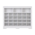 Meuble de rangement pour chaussures à 24 casiers