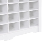Meuble de rangement pour chaussures à 24 casiers