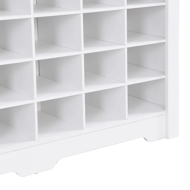 Meuble de rangement pour chaussures à 24 casiers