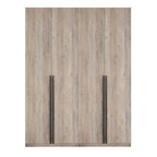 Armoire de penderie autonome avec tiroirs et compartiments de rangement – Lot de 2