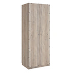 Armoire de penderie autonome avec tiroirs et compartiments de rangement – Lot de 2