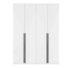 Armoire de penderie autonome avec tiroirs et compartiments de rangement – Lot de 2