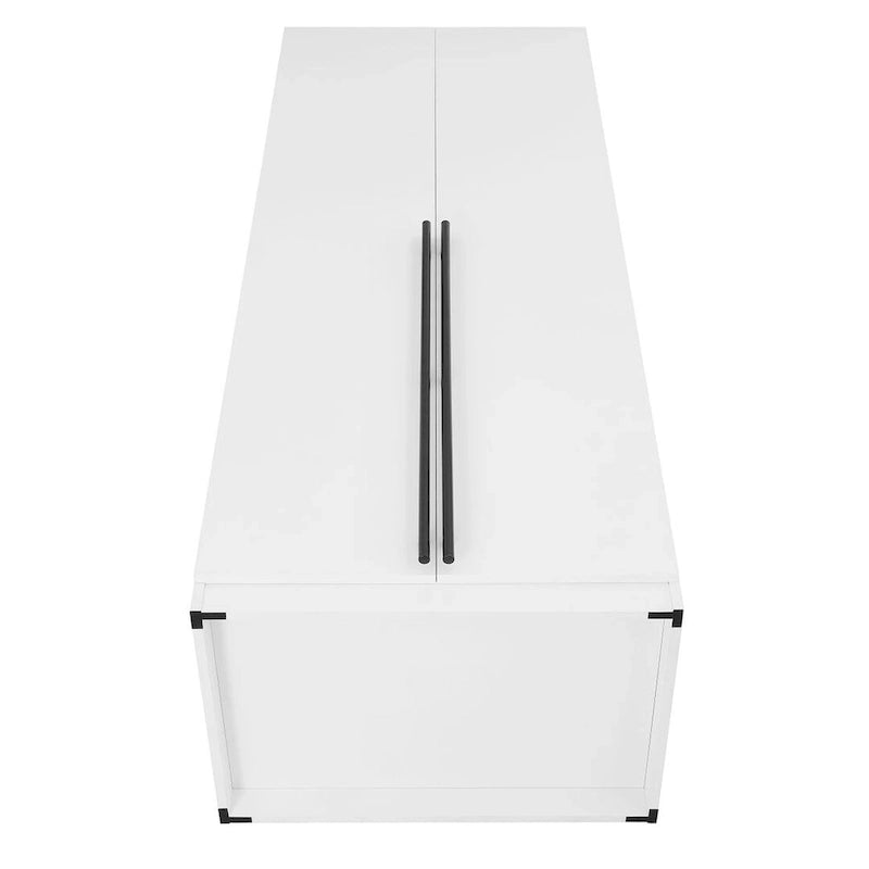 Armoire de penderie autonome avec tiroirs et compartiments de rangement – Lot de 2