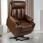 Moasis PU Massage Reclining Chair