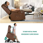 Fauteuil inclinable de massage et de relaxation releveur