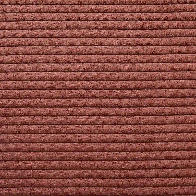 Fauteuil d'appoint sans accoudoirs avec revêtement en polyester