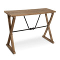 Console en bois et métal 42x16x30
