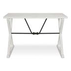 Console en bois et métal 42x16x30