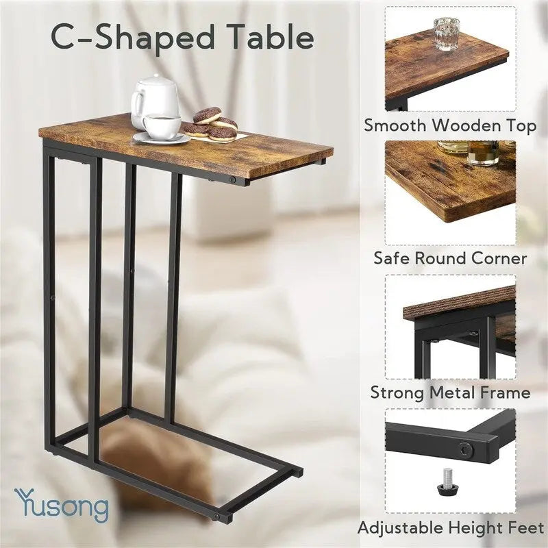 Table d'appoint en C