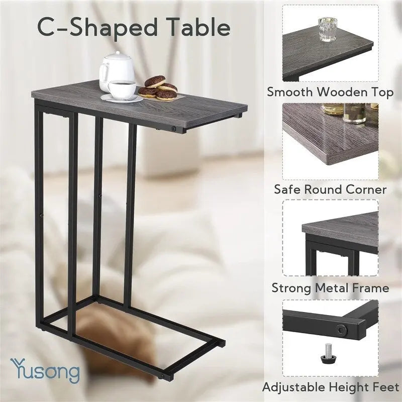 Table d'appoint en C