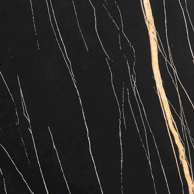 Table d'appoint ronde à 3 niveaux avec rebord surélevé et pieds en métal asymétriques