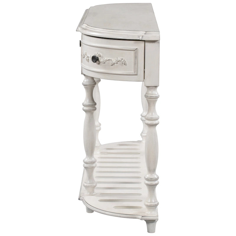 Console 4 tiroirs 1 étagère