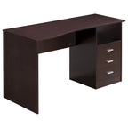 Bureau informatique classique à 3 tiroirs