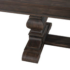 Table de salle à manger en bois massif - Plusieurs options de tailles