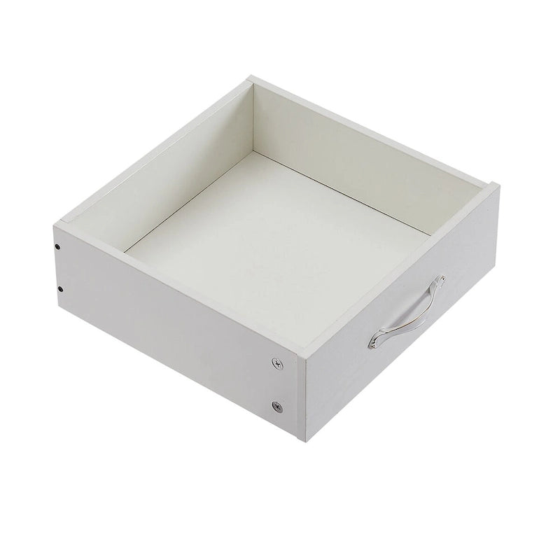 Commode 9 tiroirs style porte de grange, 120 cm de large, en bois