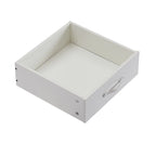 Commode 9 tiroirs style porte de grange, 120 cm de large, en bois