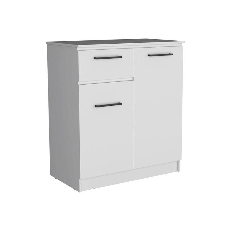 Commode avec placards à 2 portes et tiroir