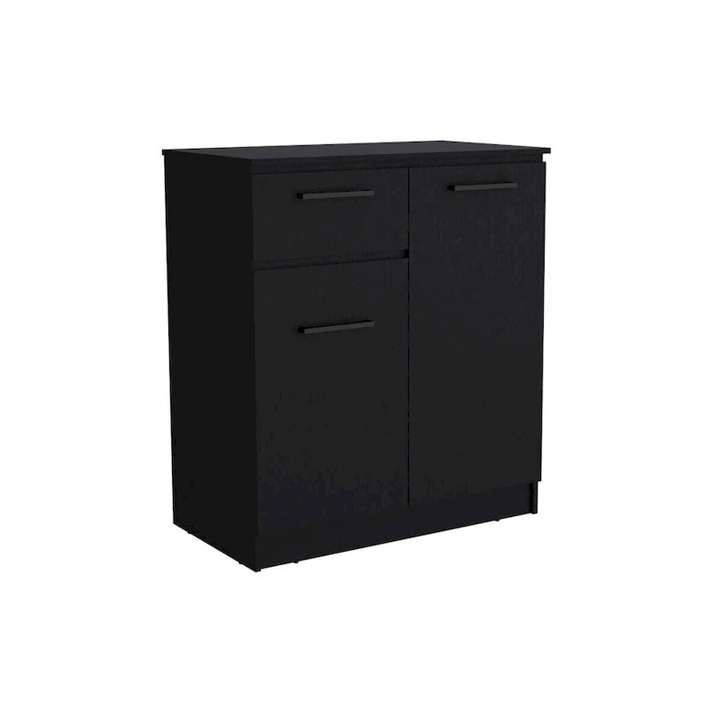 Commode avec placards à 2 portes et tiroir