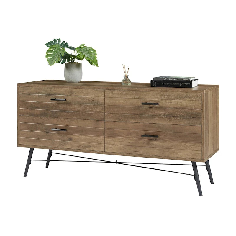 Commode de rangement à 4 tiroirs