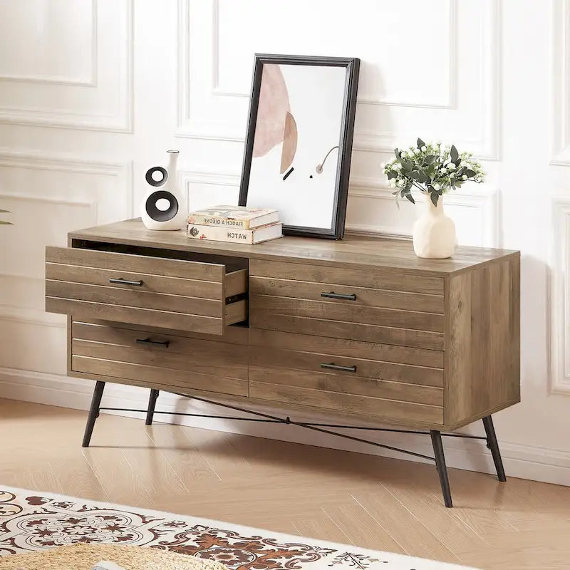 Commode de rangement à 4 tiroirs