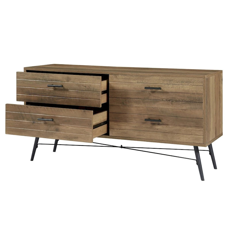 Commode de rangement à 4 tiroirs