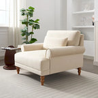 Fauteuil de club d'extérieur moderne avec coussin