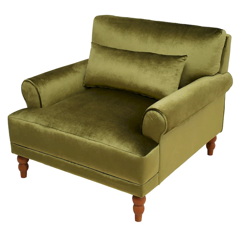 Fauteuil de club d'extérieur moderne avec coussin