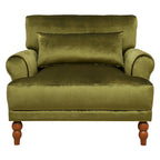 Fauteuil de club d'extérieur moderne avec coussin