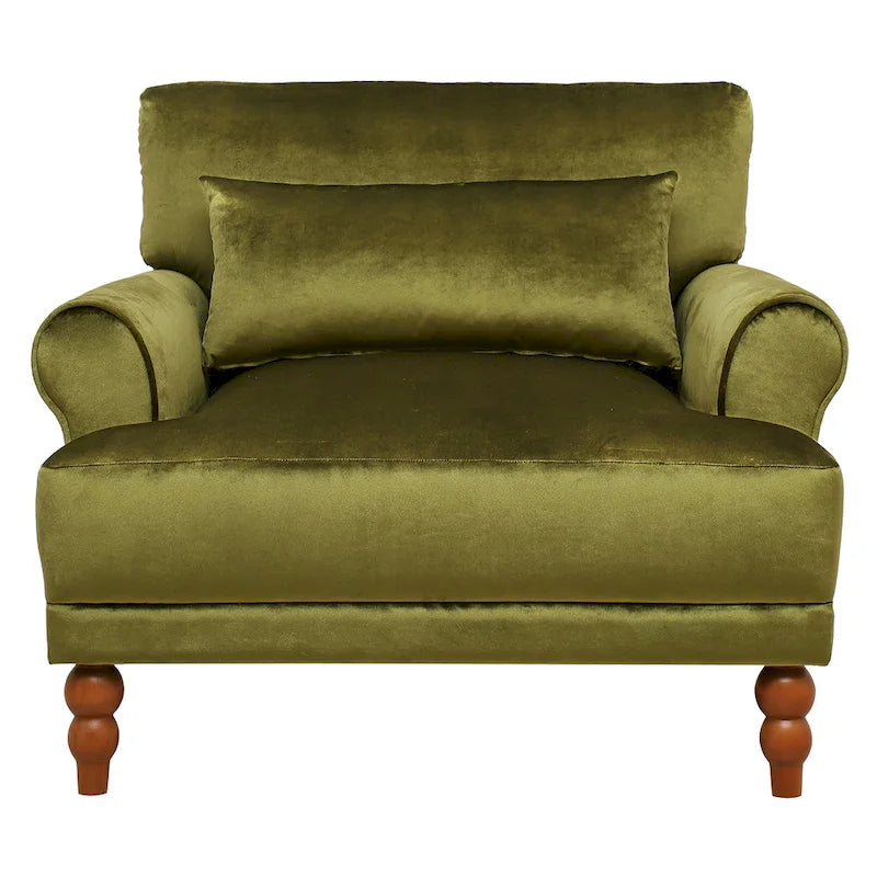 Fauteuil de club d'extérieur moderne avec coussin