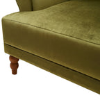Fauteuil de club d'extérieur moderne avec coussin
