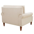 Fauteuil de club d'extérieur moderne avec coussin