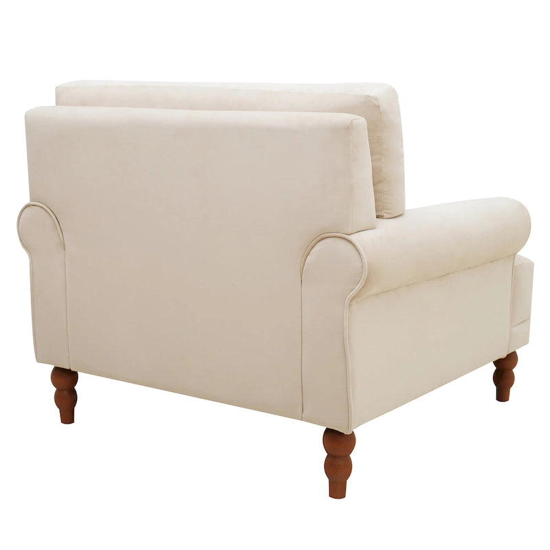 Fauteuil de club d'extérieur moderne avec coussin