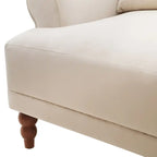 Fauteuil de club d'extérieur moderne avec coussin