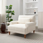 Fauteuil de club d'extérieur moderne avec coussin