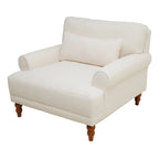 Fauteuil de club d'extérieur moderne avec coussin