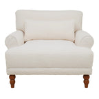 Fauteuil de club d'extérieur moderne avec coussin