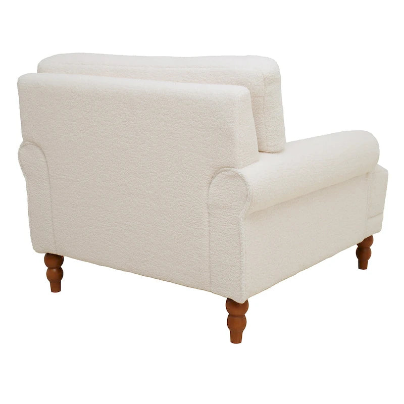 Fauteuil de club d'extérieur moderne avec coussin