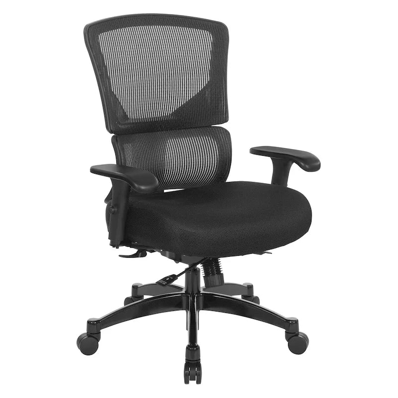 Fauteuil de bureau réglable avec support ergonomique