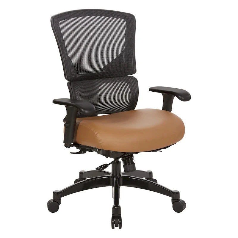 Fauteuil de bureau réglable avec support ergonomique